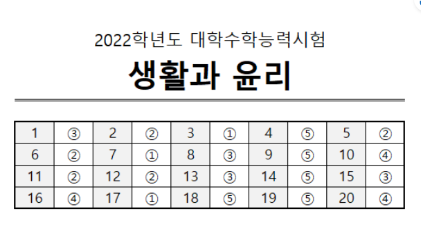 생윤 정답지.PNG